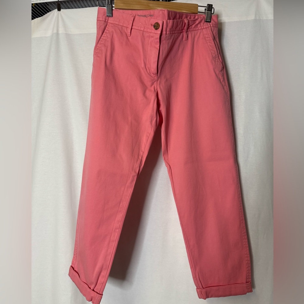 Talbots pink Relaxed Chino Pants